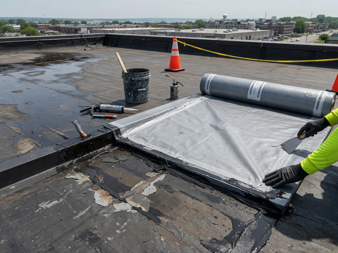 Temporary waterproofing services